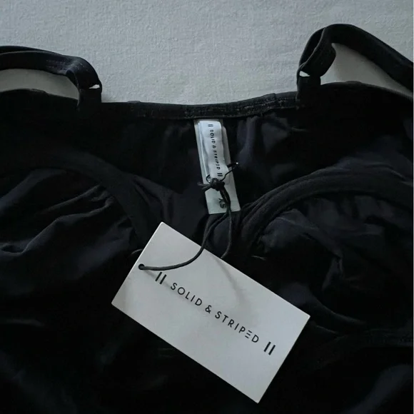 Solid & Striped Veronica One Piece in Noir - Picture 9 of 16